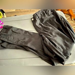 Black straight leg jean 2xl GUC